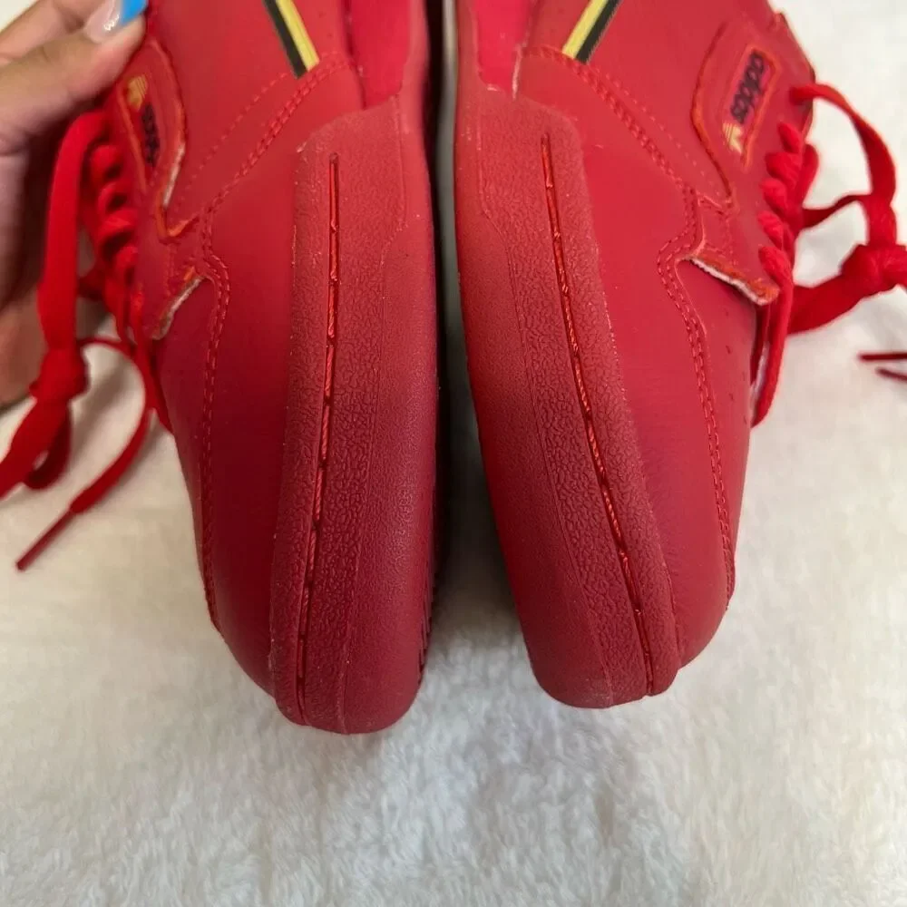 Adidas Red Continental 80 Lace Up Sneakers 9 Men NEW